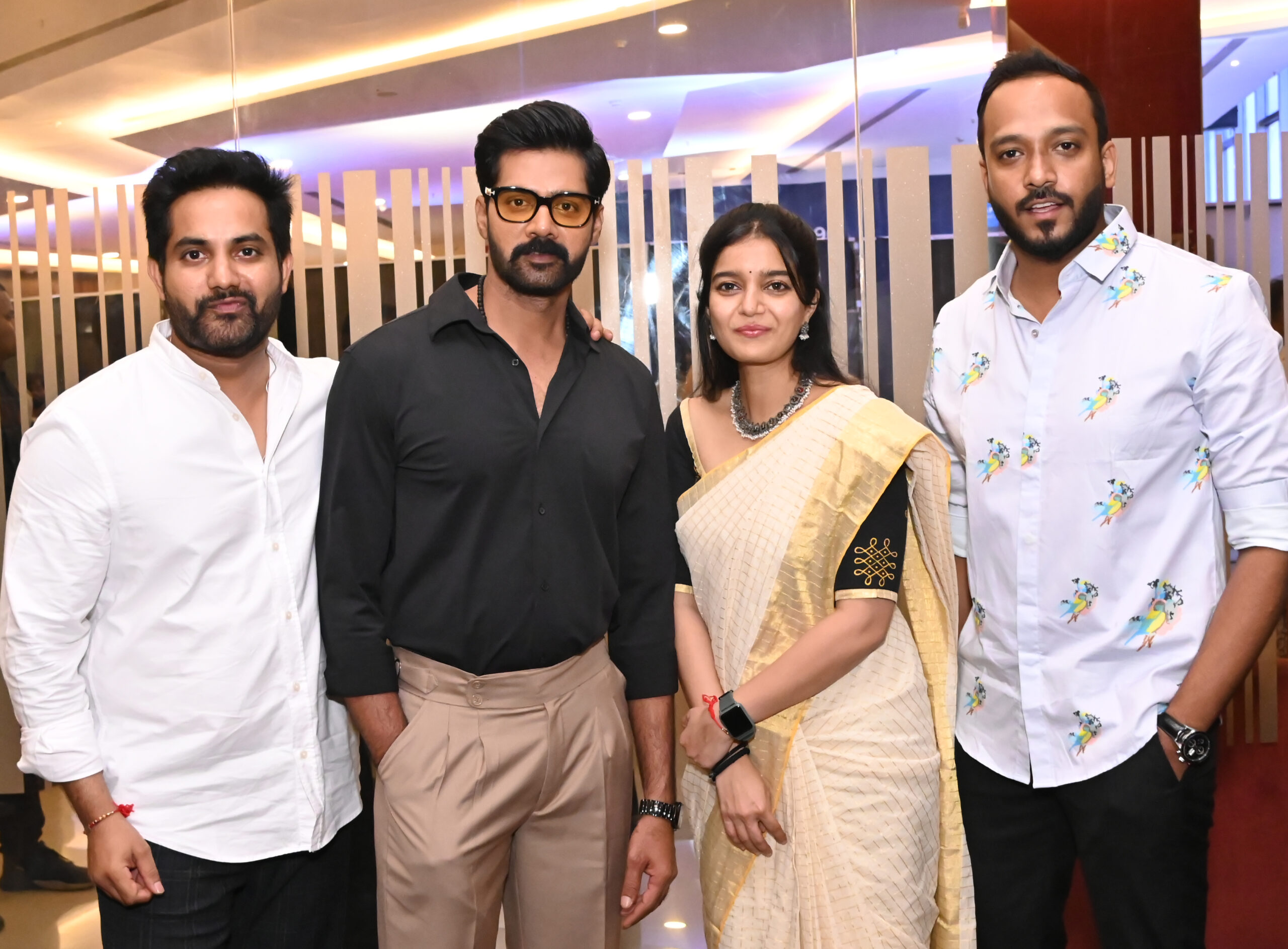 Swathi Reddy At Month Of Madhu Movie Trailer Launch