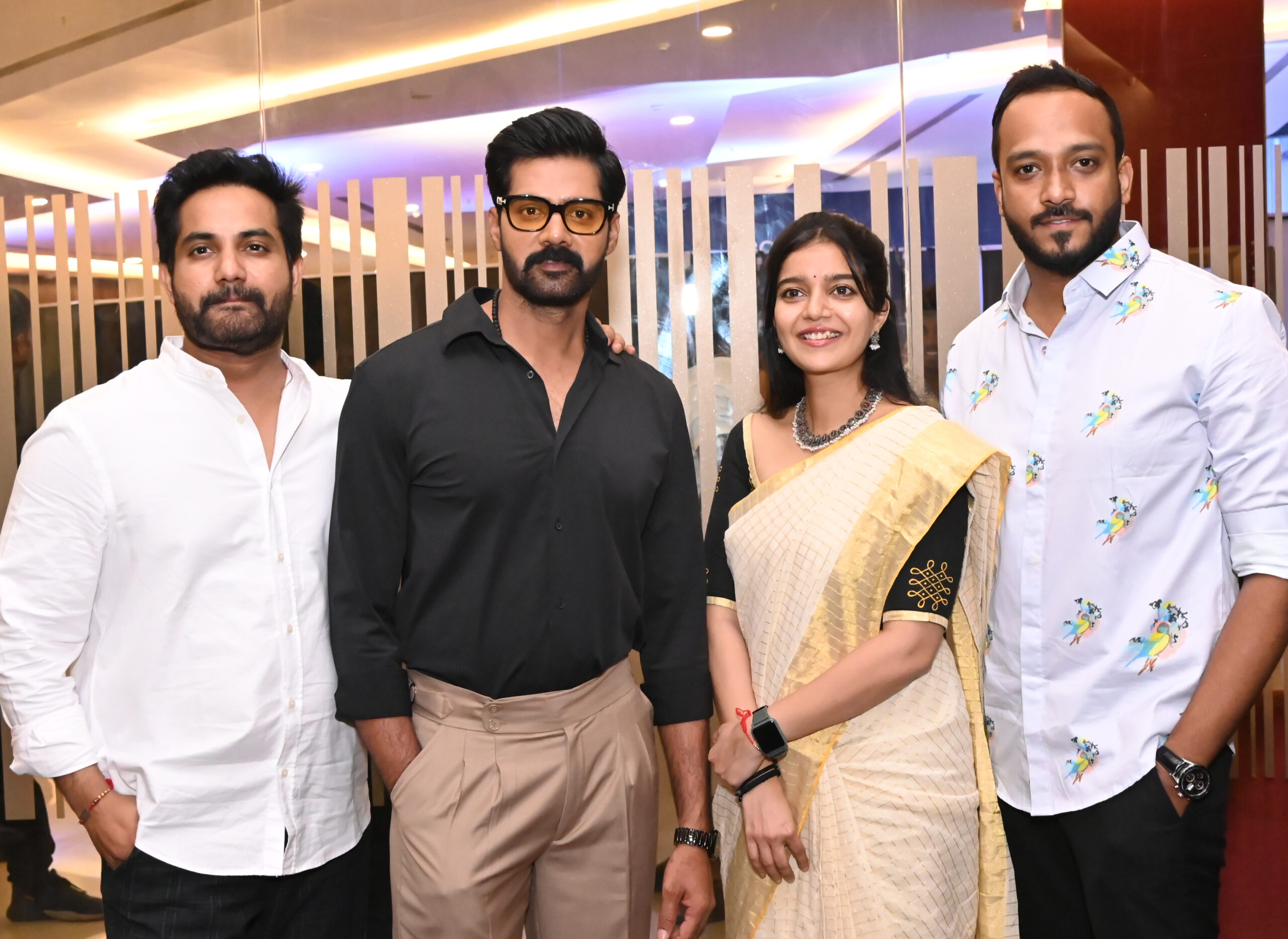 Swathi Reddy At Month Of Madhu Movie Trailer Launch