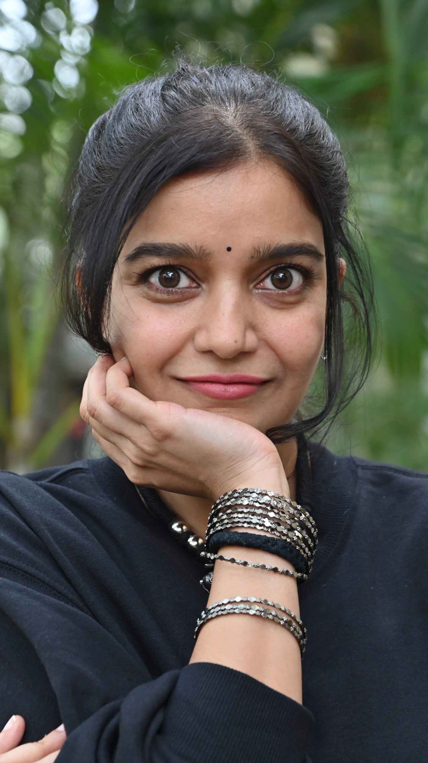 Swathi Reddy At Month Of Madhu Movie Press Meet