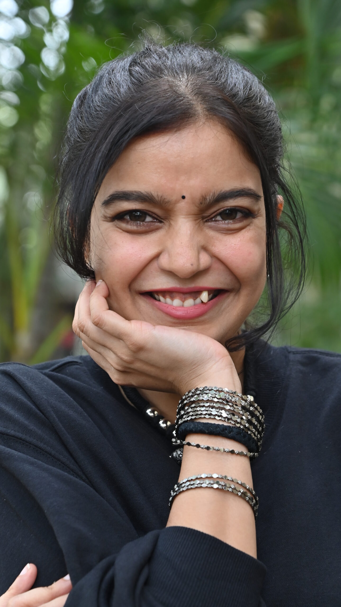 Swathi Reddy At Month Of Madhu Movie Press Meet