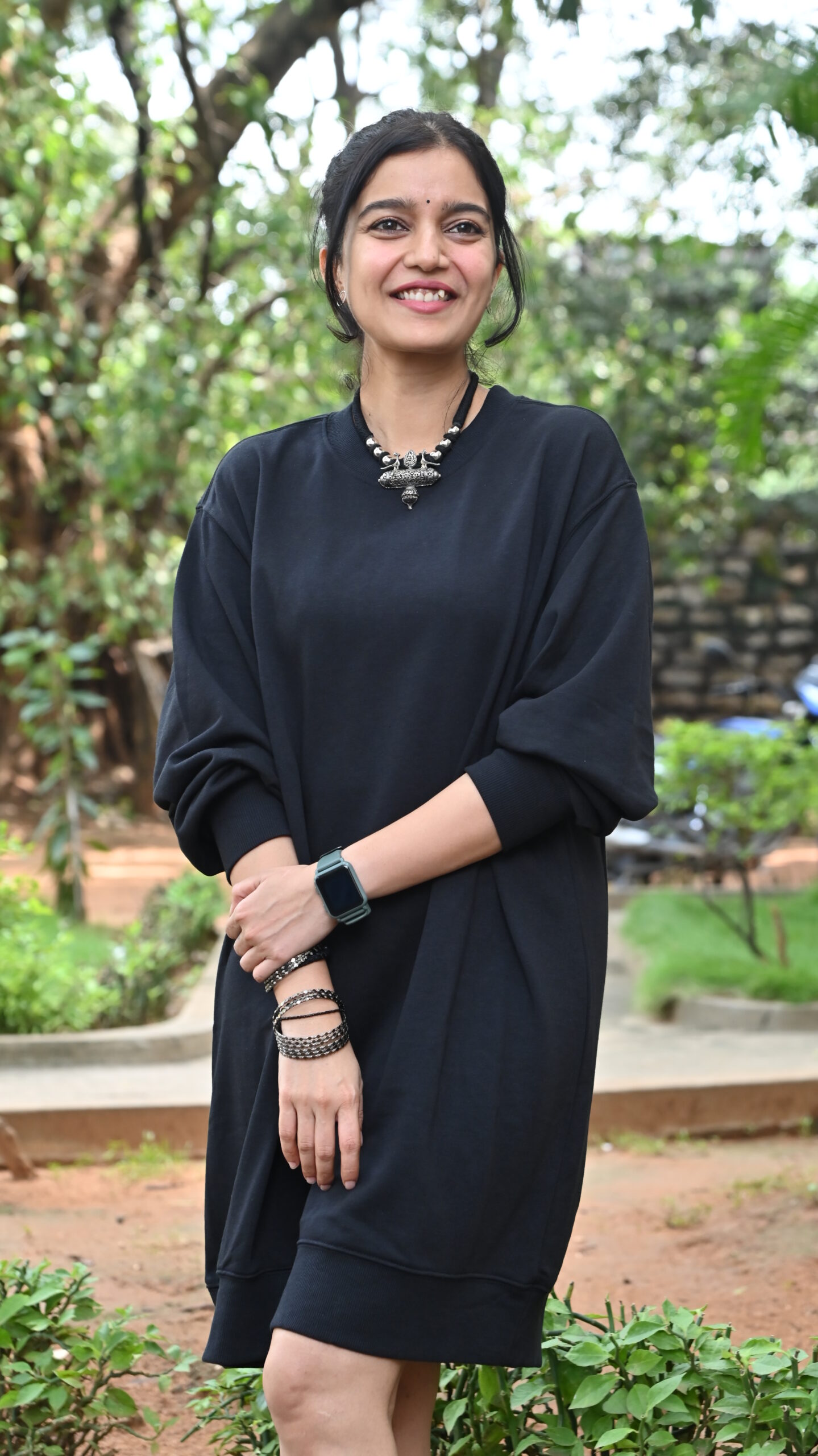 Swathi Reddy At Month Of Madhu Movie Press Meet