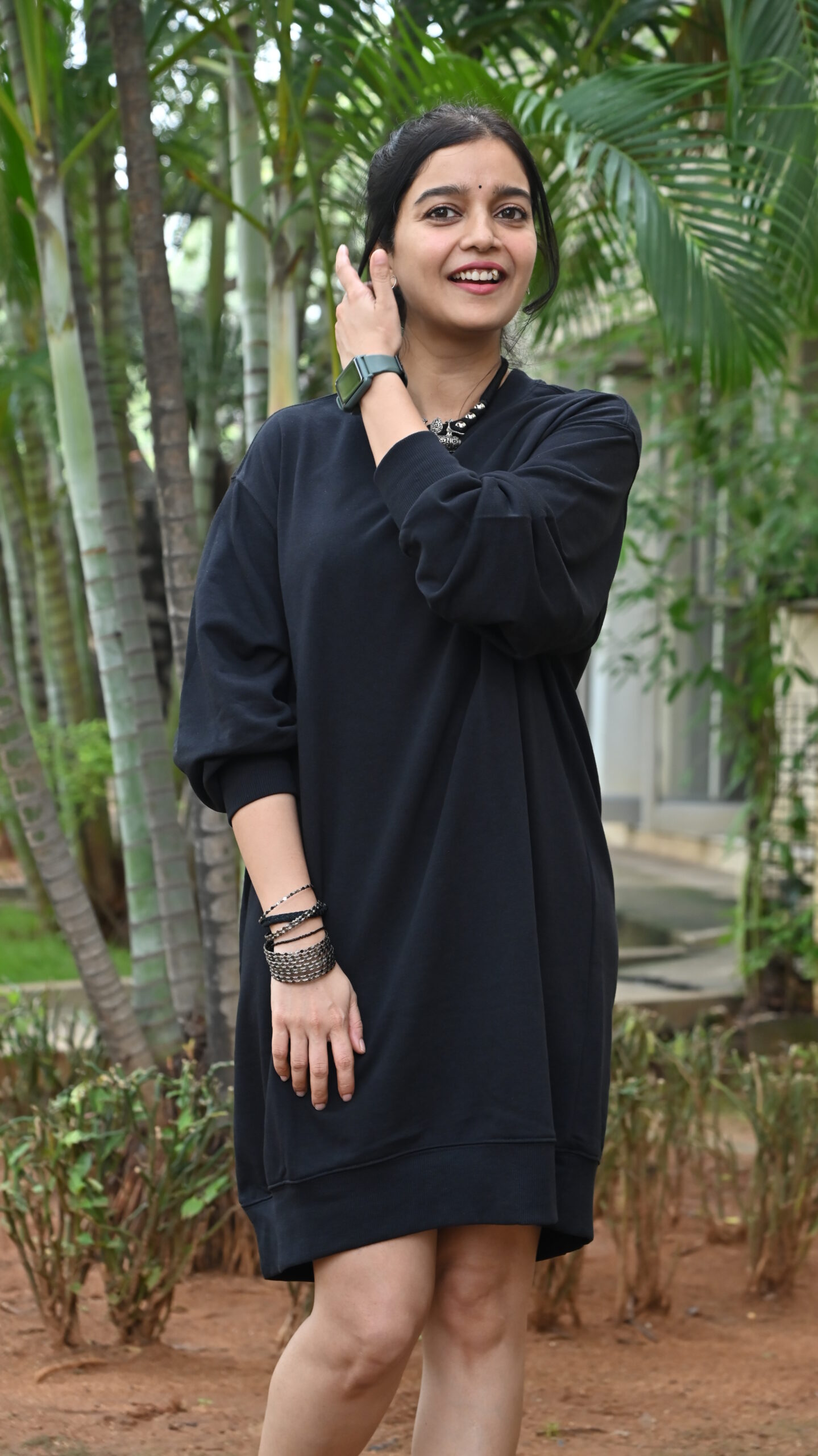 Swathi Reddy At Month Of Madhu Movie Press Meet