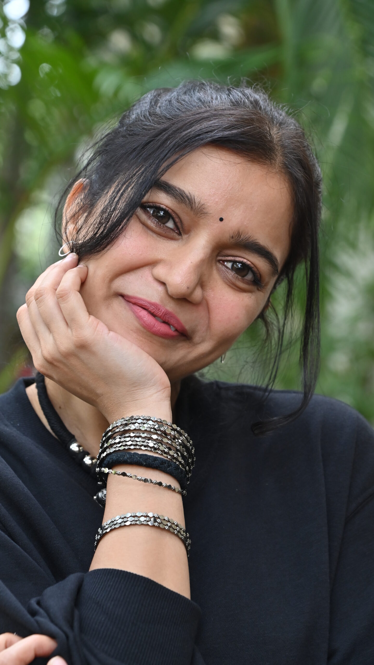Swathi Reddy At Month Of Madhu Movie Press Meet
