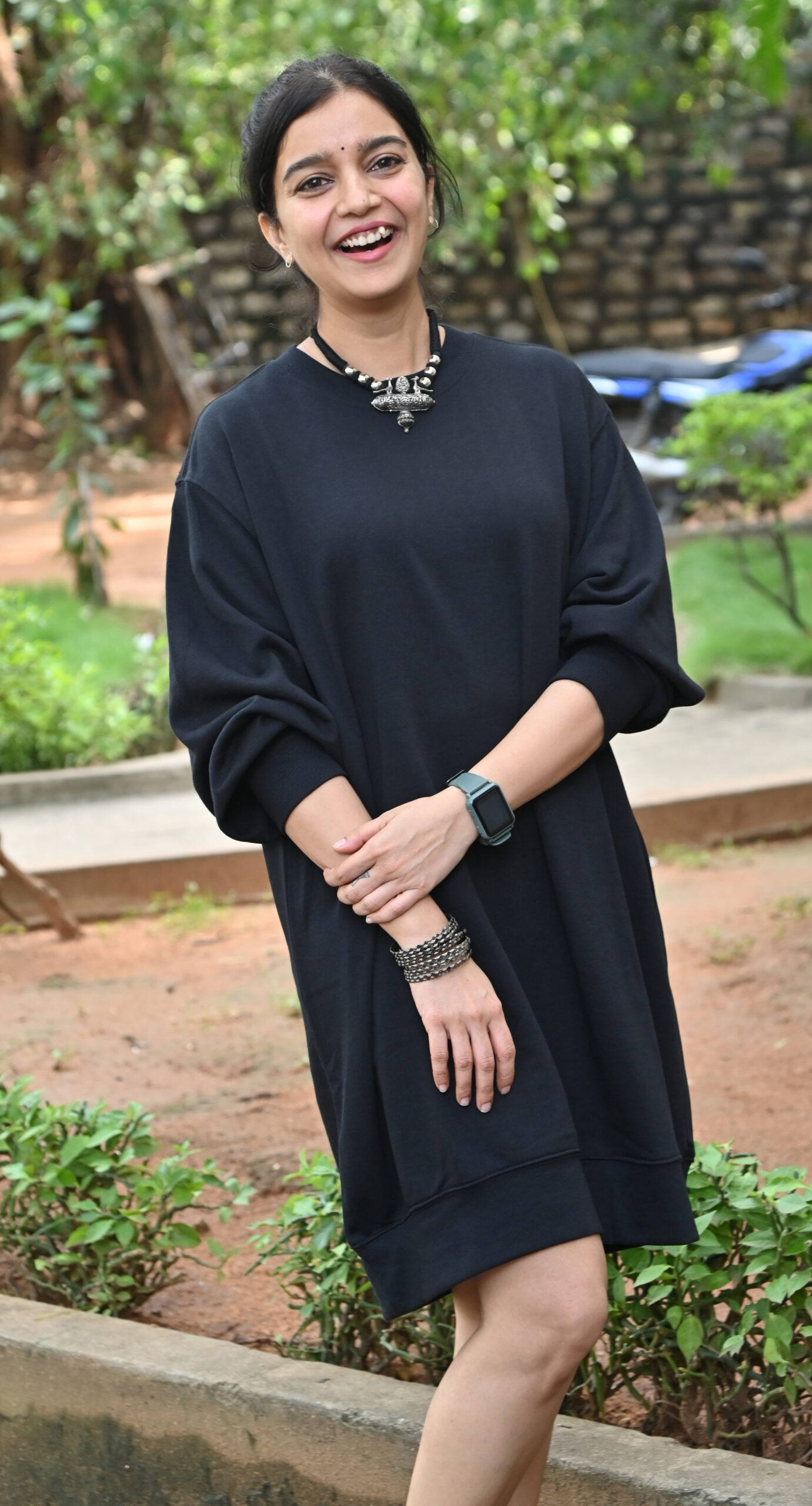 Swathi Reddy At Month Of Madhu Movie Press Meet