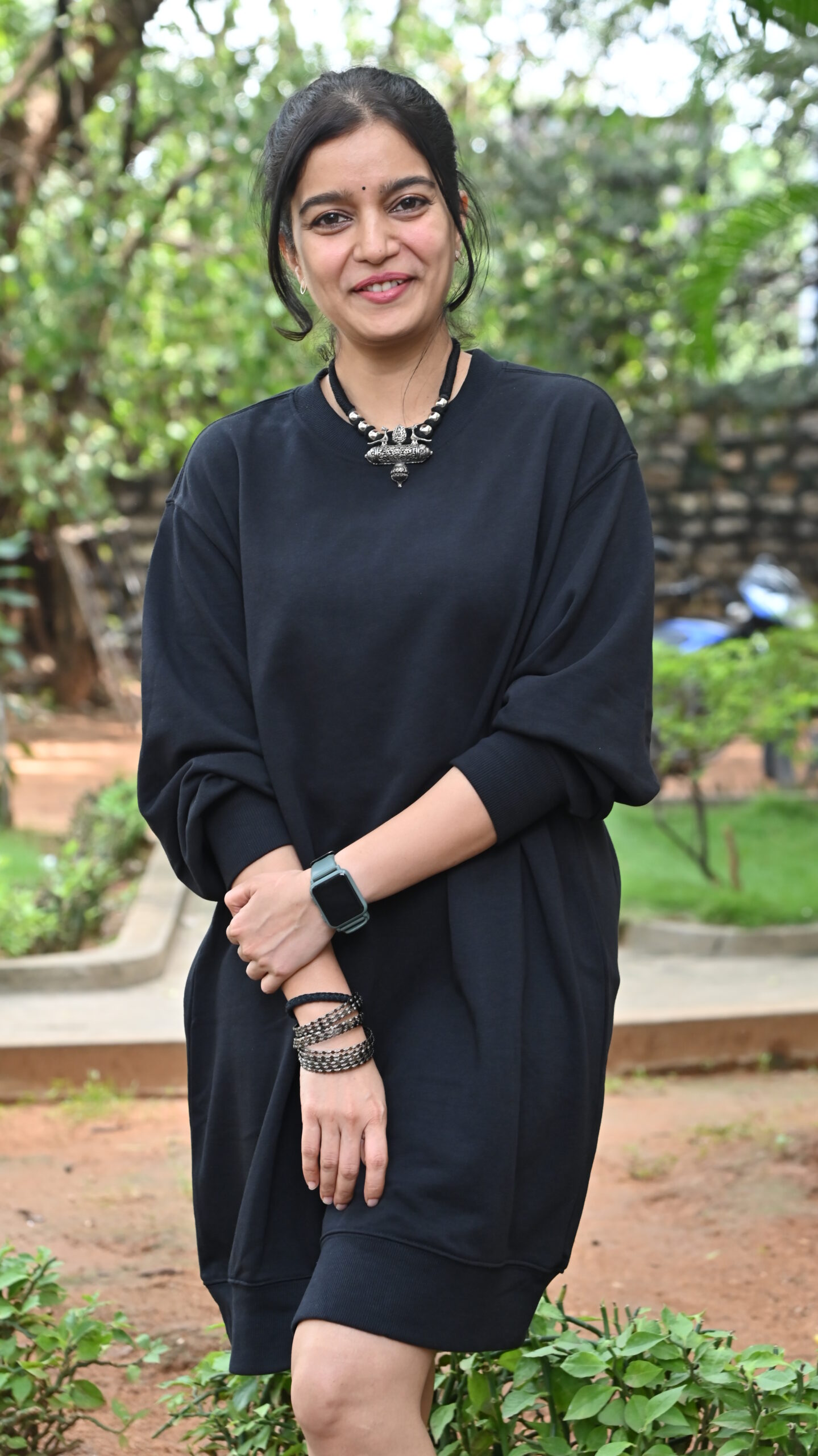 Swathi Reddy At Month Of Madhu Movie Press Meet