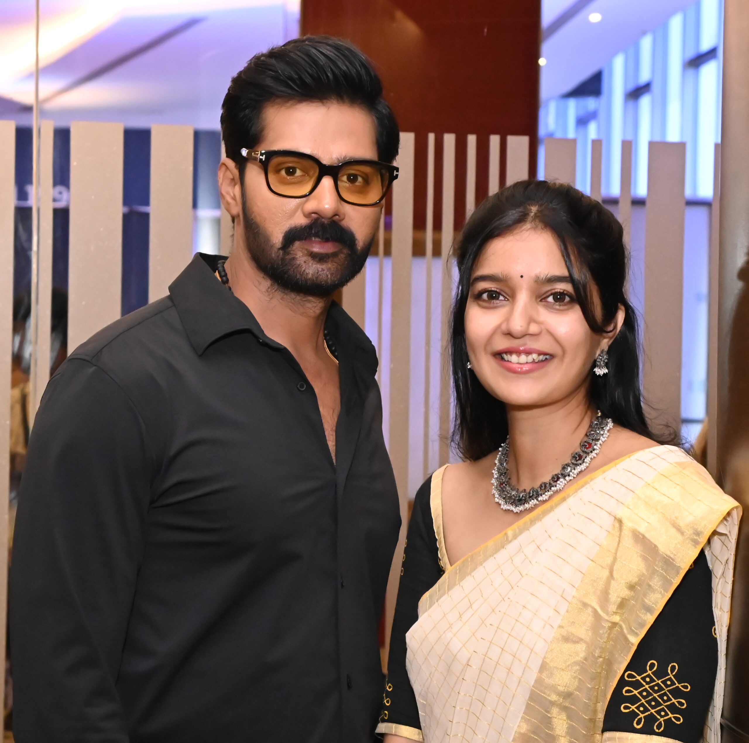 Swathi Reddy At Month Of Madhu Movie Trailer Launch