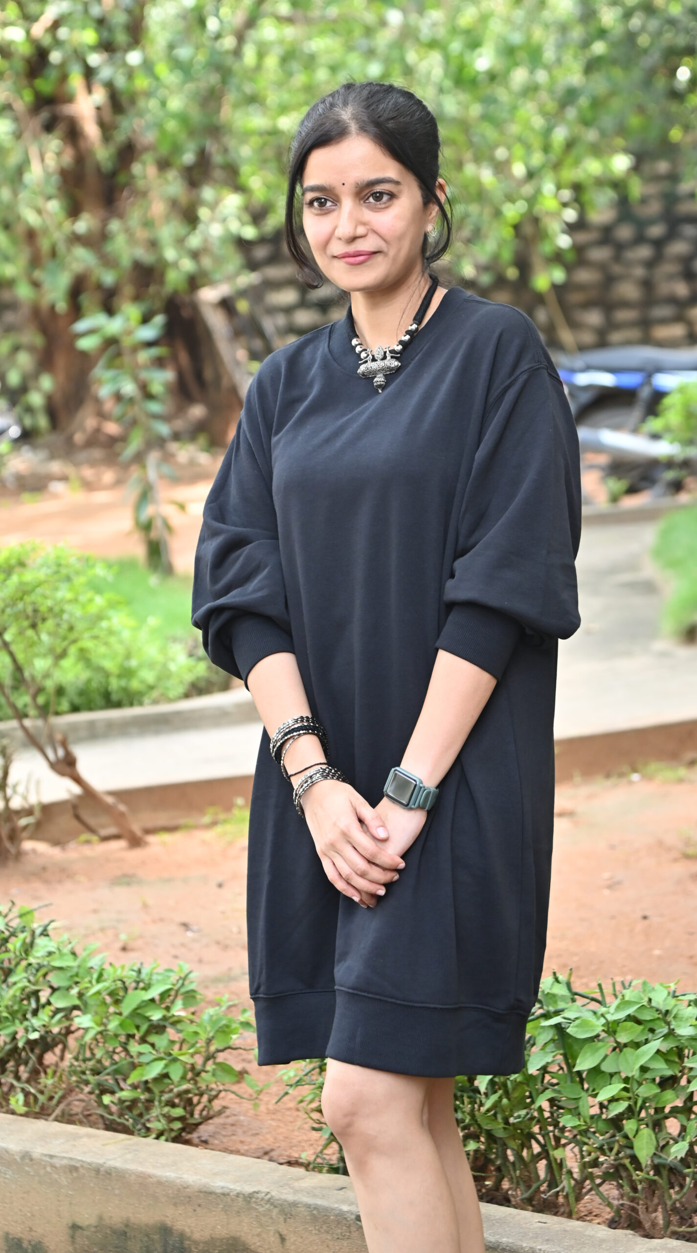 Swathi Reddy At Month Of Madhu Movie Press Meet
