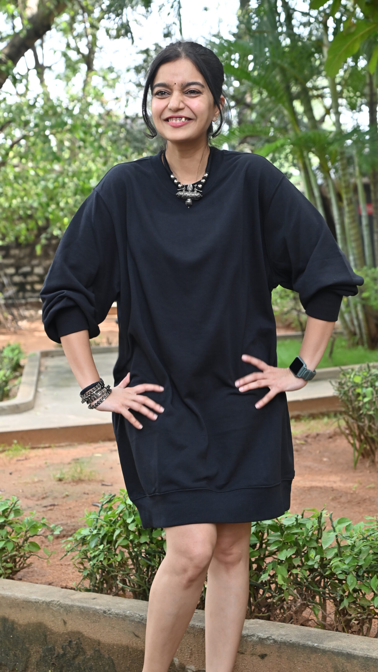 Swathi Reddy At Month Of Madhu Movie Press Meet