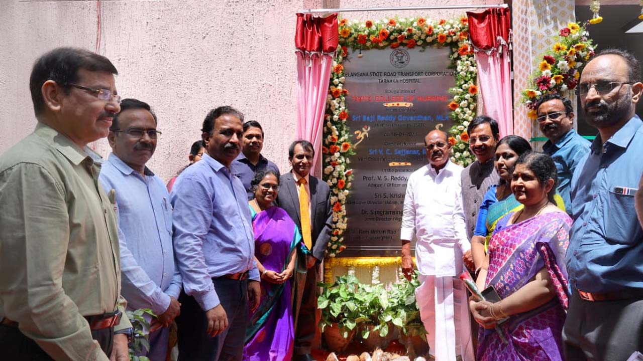 TSRTC | తల్లికంటే ఎక్కువగా సేవలందిస్తూ ప్రాణాలను నిలబెడుతున్నది నర్సులే.. : ఆర్టీసీ చైర్మన్‌