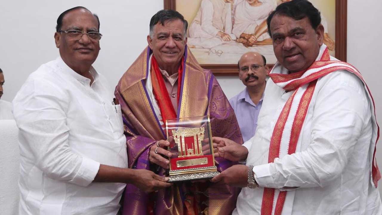 Uttarpradesh Speaker | తెలంగాణ శాసనసభను సందర్శించిన యూపీ స్పీకర్ సతీశ్ మహాన్‌