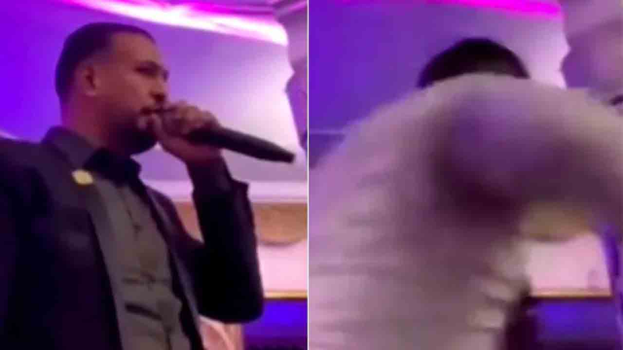 Morocco Earthquake | ఊగిపోయిన పెళ్లి వేదిక.. పరుగులు తీసిన జనం.. వీడియో