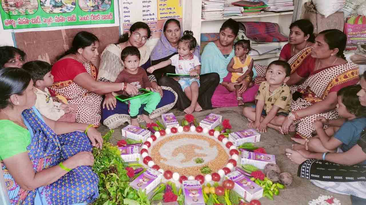 అంగన్‌వాడీల ఆనందం