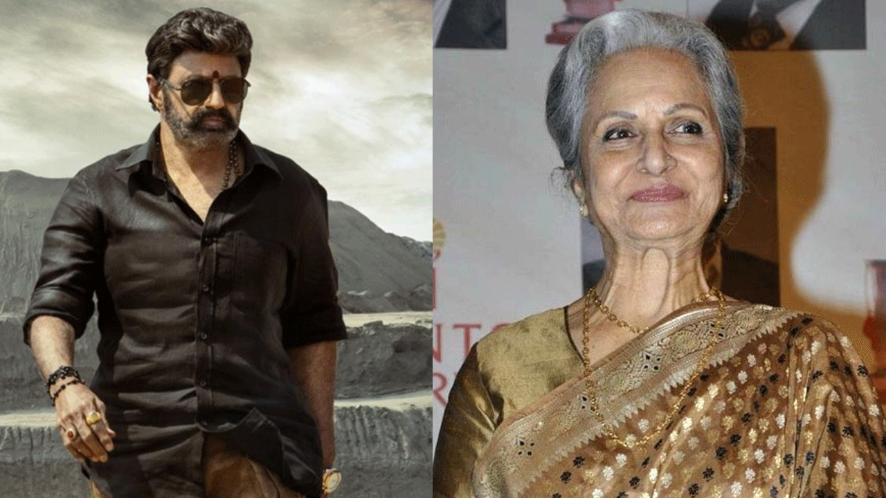 Waheeda Rehman | వహీదా రెహమాన్‌కు దాదా సాహేబ్‌ పురస్కారం.. అభినందనలు తెలిపిన బాలయ్య..!