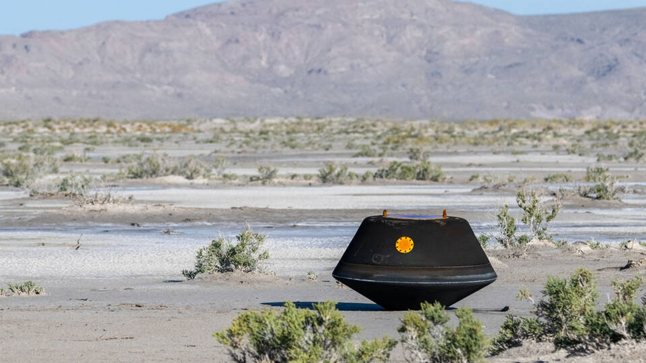 Asteroid Bennu: భూమికి చేరిన బెన్నూ గ్ర‌హ‌శ‌క‌ల శాంపిల్స్‌