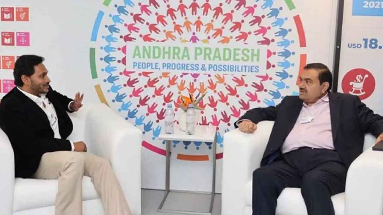 ఏపీ సీఎం జగన్‌తో అదానీ భేటీ