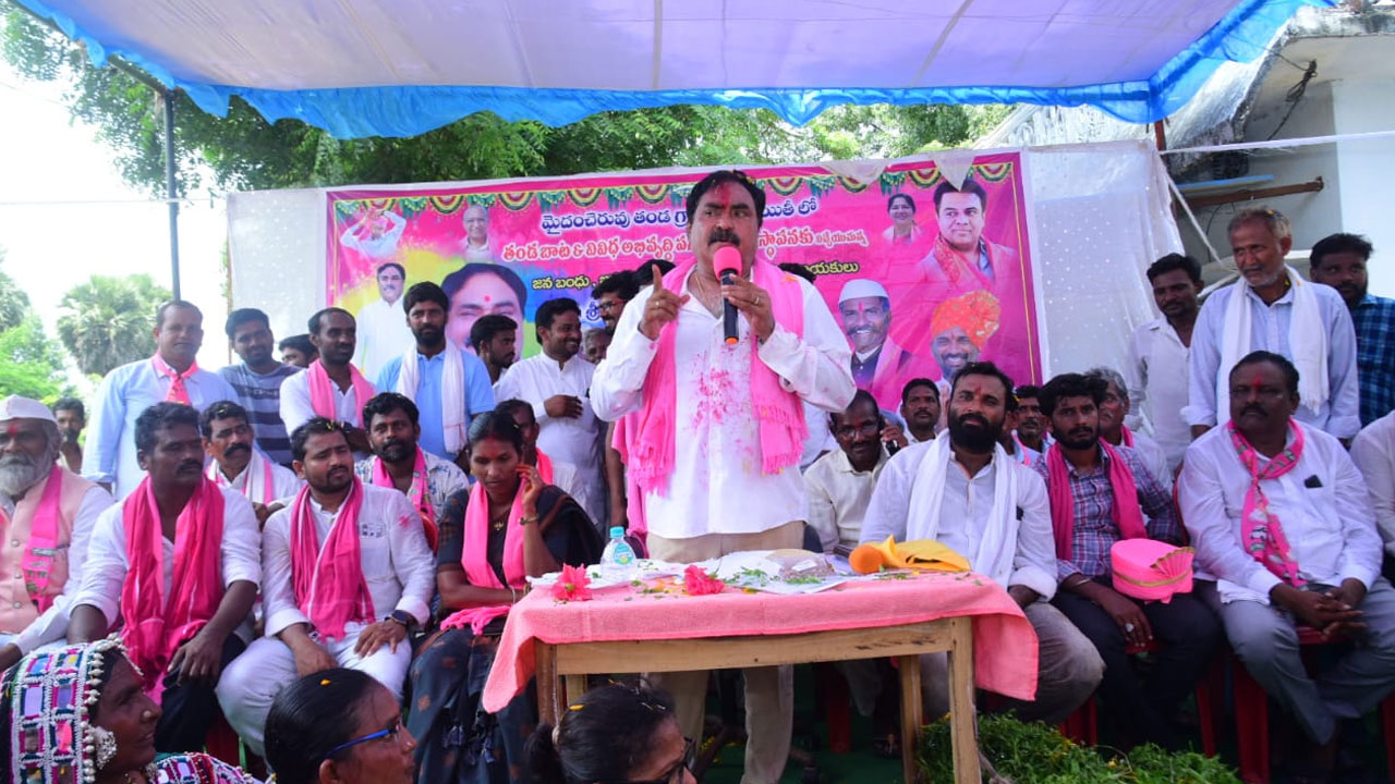Minister Errabelli | బీఆర్‌ఎస్‌ పాలనలోనే తండాల తలరాత మారింది : మంత్రి ఎర్రబెల్లి