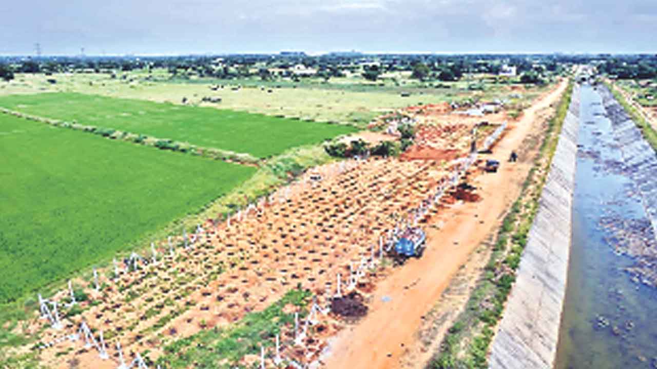 తెలంగాణ రాష్ట్ర దశాబ్ది ఉత్సవాల సందర్భంగా ఏర్పాటు