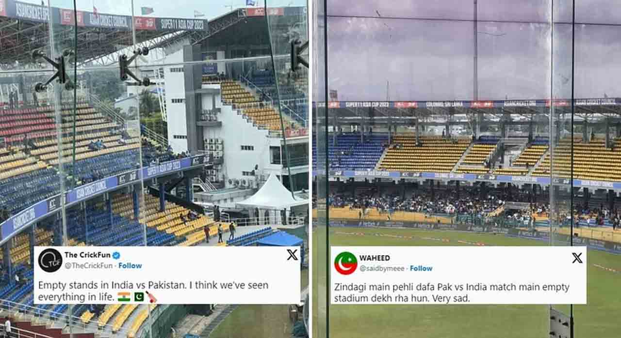 IND vs PAK | వెల‌వెల‌బోయిన ప్రేమ‌దాస స్టేడియం.. ఇది దాయాదుల పోరేనా!