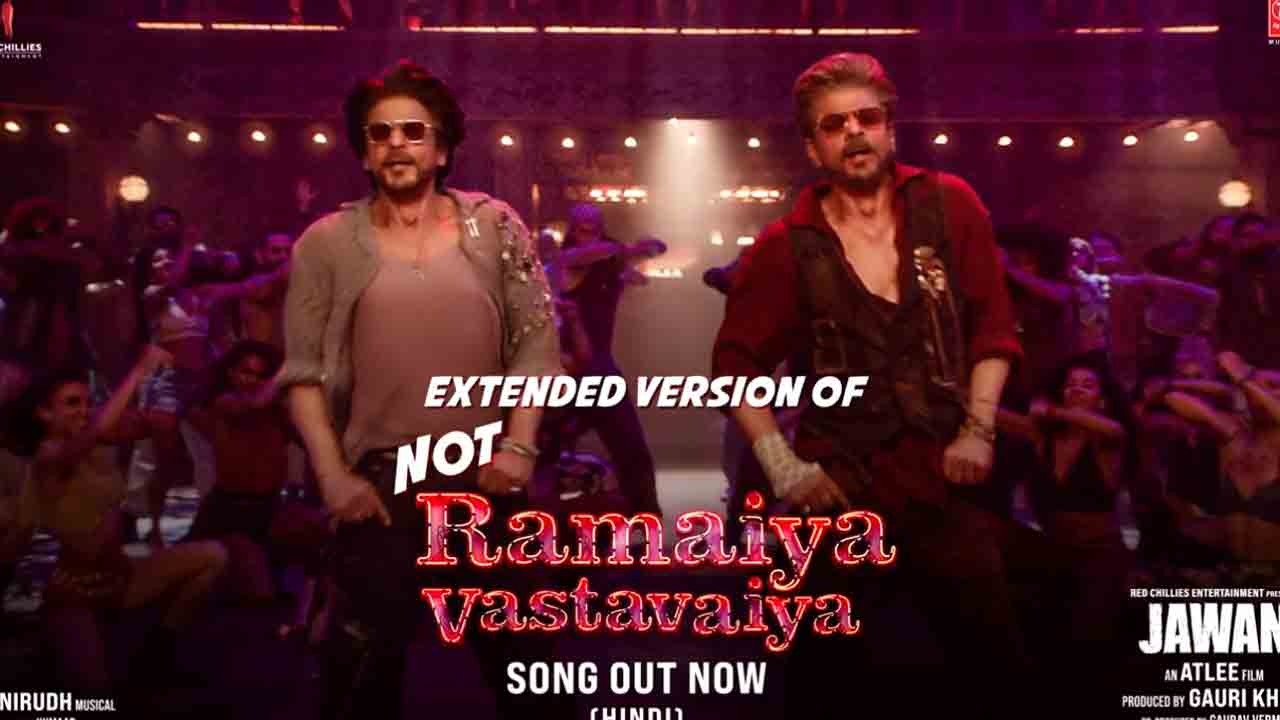 Ramaiya Vastavaiya | జవాన్ నుంచి నాట్ ‘రామయ్యా వస్తావయ్యా’ ఎక్స్‌టెండెడ్ వెర్ష‌న్‌ రిలీజ్.. షారుఖ్‌ మాస్ డాన్స్