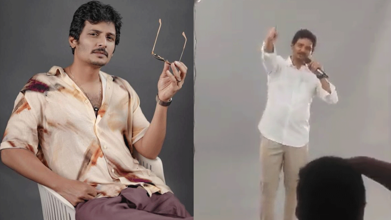 Yatra-2 Movie | వైఎస్‌ జగన్‌ను అచ్చం దింపేశాడుగా.. యాత్ర-2 షూటింగ్‌ నుంచి జీవా సీన్‌ లీక్‌..!