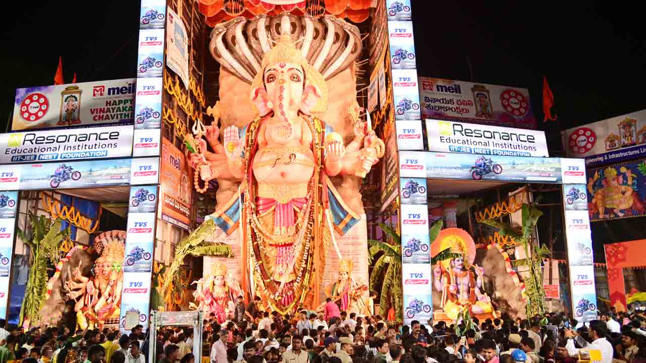 Ganesh Immersion | రేపు ఉద‌యం 6 గంట‌ల‌కు ఖైర‌తాబాద్ గ‌ణేశుడి శోభాయాత్ర ప్రారంభం