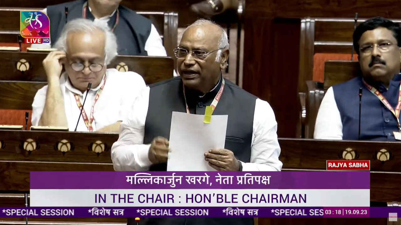 Mallikarjun Kharge: రాజ్య‌స‌భ‌లో ఖ‌ర్గే వ‌ర్సెస్ బీజేపీ