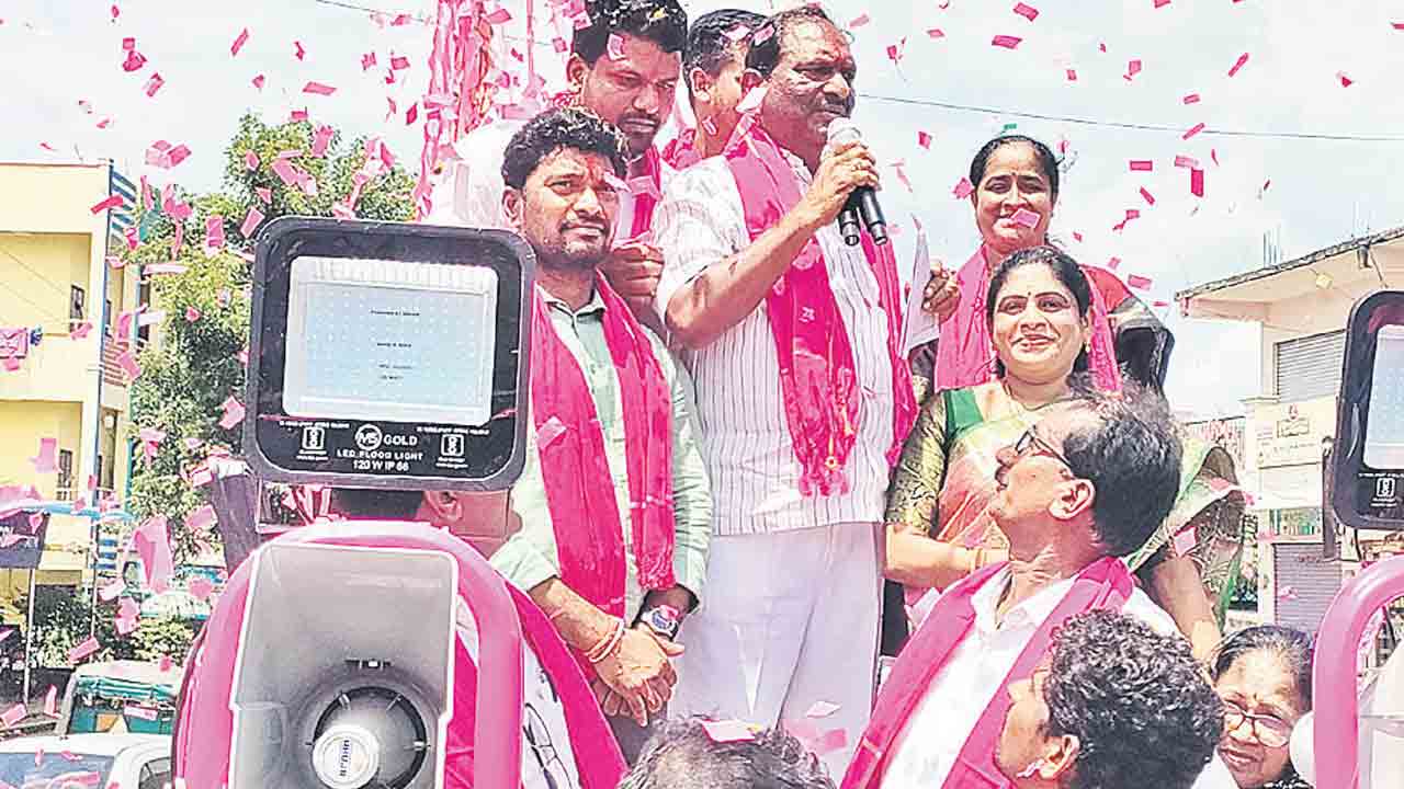 కాంగ్రెస్‌ది అధికార యావ..బీఆర్‌ఎస్‌ది అభివృద్ధి తోవ..