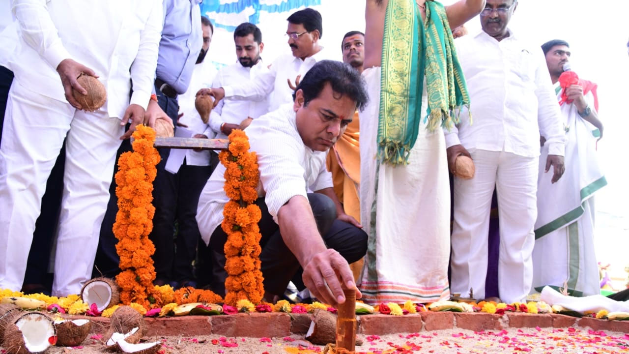 Minister KTR | కొత్తకోటలో ఆయిల్‌పామ్‌ ఫ్యాక్టరీకి మంత్రి కేటీఆర్‌ శంకుస్థాపన