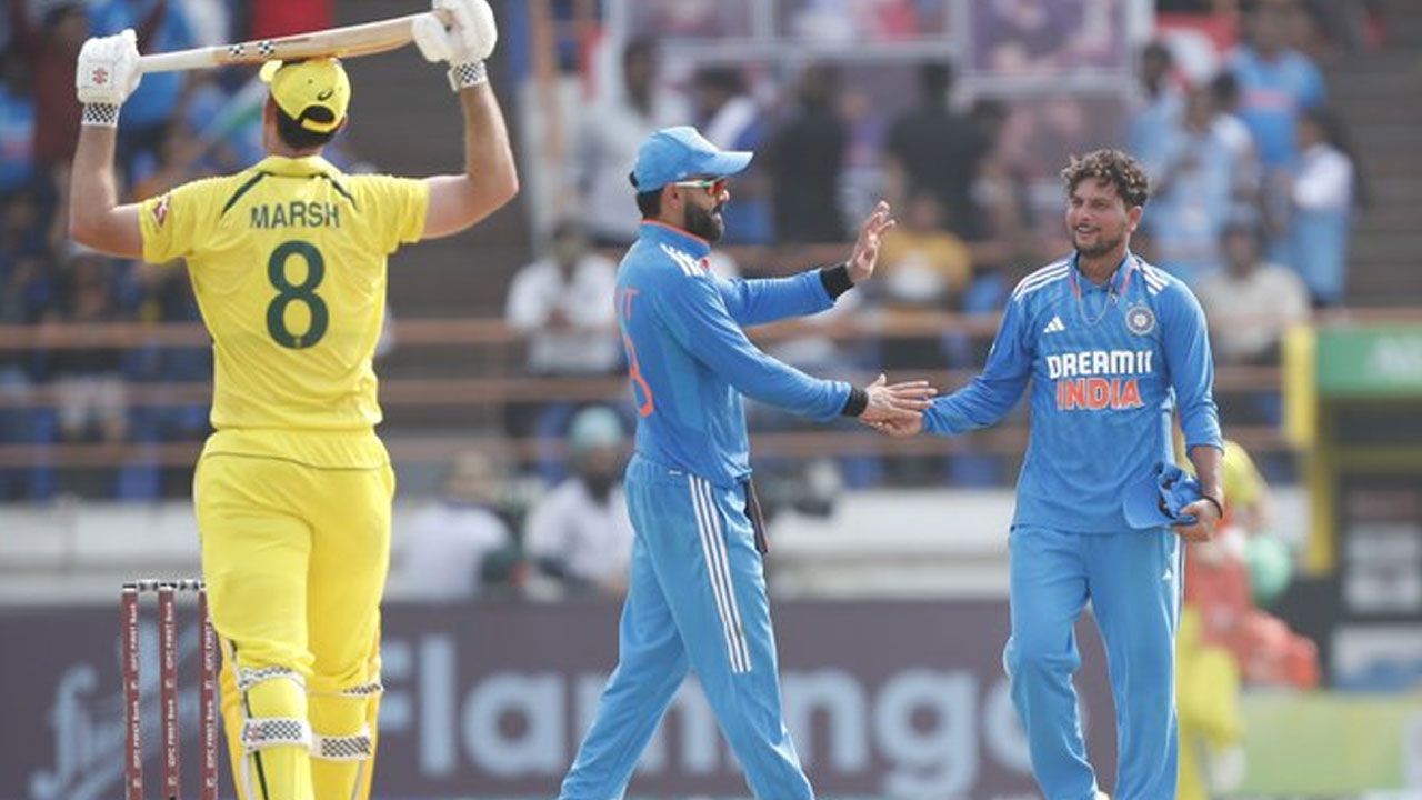 Mitchell Marsh: మిచెల్ మార్ష్ సెంచ‌రీ మిస్‌.. కుల్దీప్ బౌలింగ్‌లో ఔట్‌