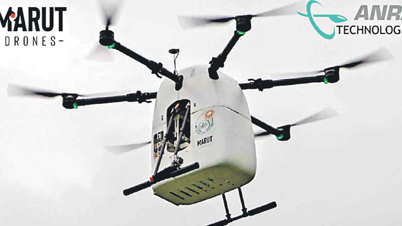 మారుట్ డ్రోన్స్కు డీజీసీఏ గుర్తింపు