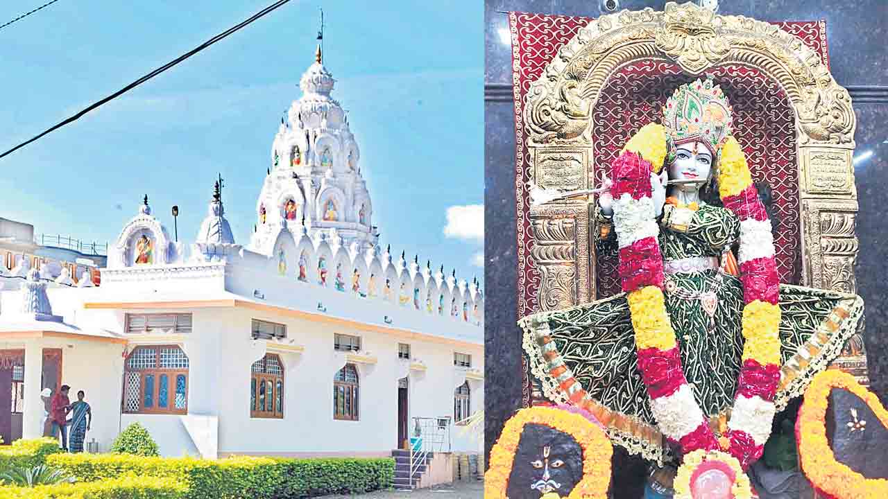 దర్శనీయం.. లింగంపల్లి శ్లీకృష్ణ మందిరం