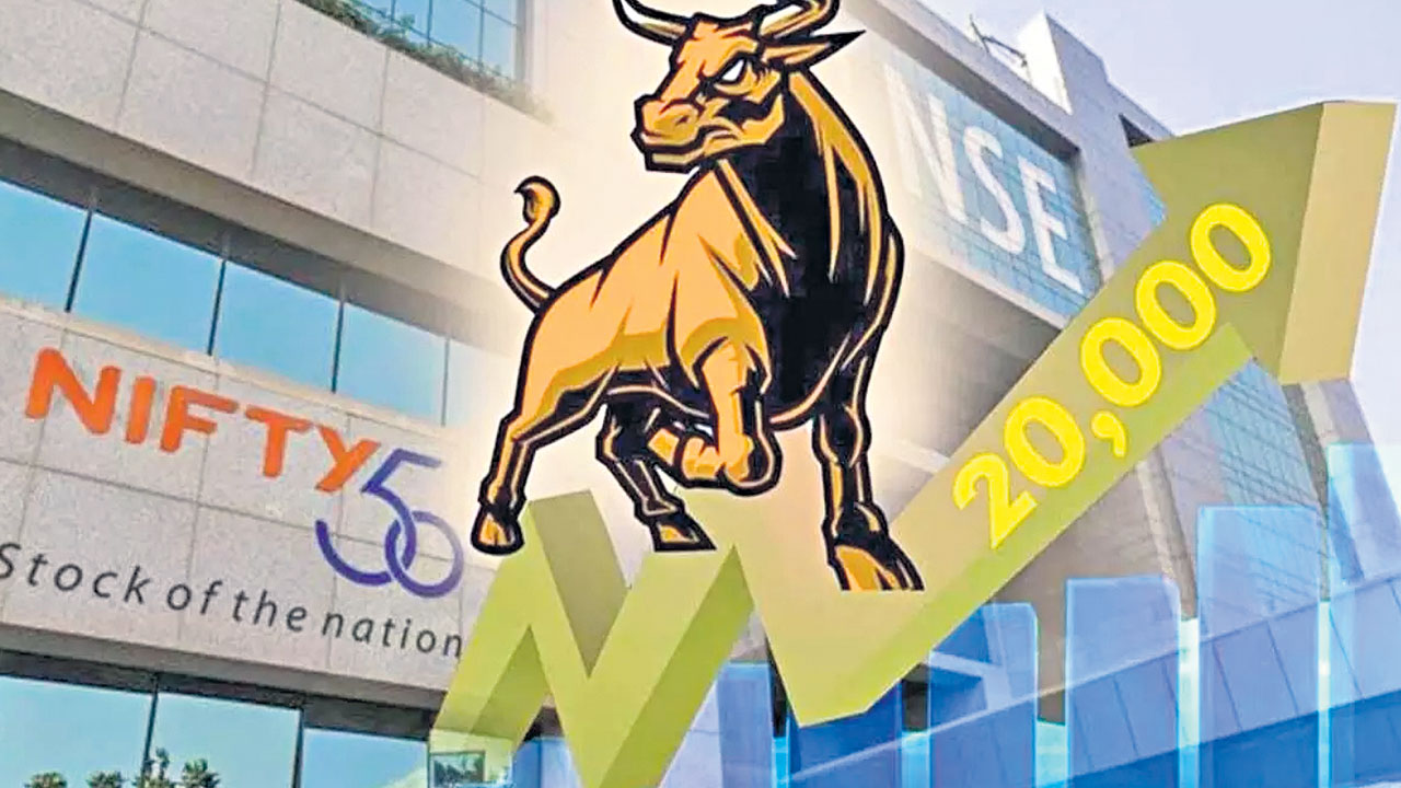 NSE Nifty |  ఆల్‌టైమ్‌ రికార్డ్‌.. 20 వేల పాయింట్లు దాటిన నిఫ్టీ