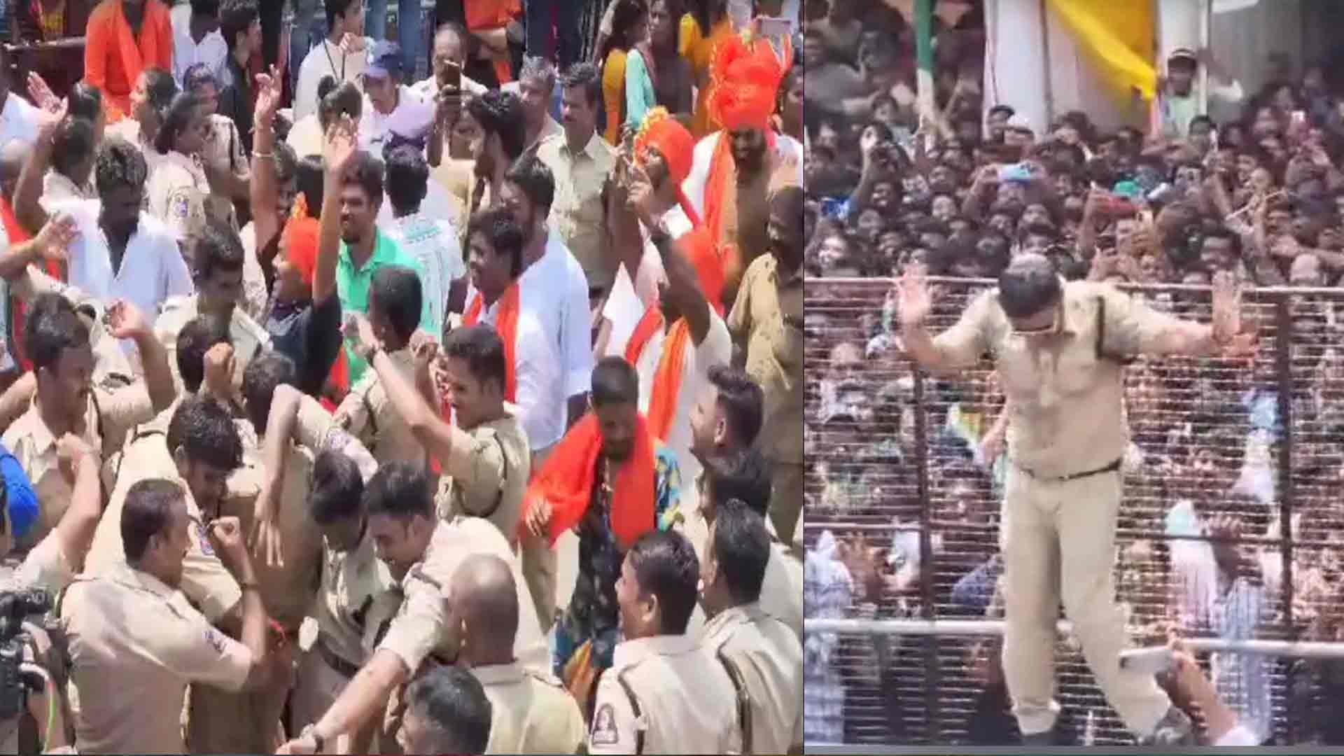 Telangana Police Dance : డాన్స్ లతో ఆదరగొట్టిన తెలంగాణ పోలీసులు – వీడియో