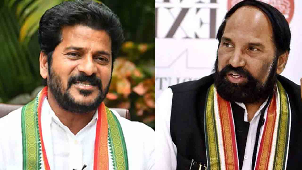 Revanth Reddy |  రేవంత్‌రెడ్డి ఒంటెత్తు పోకడలకు కాంగ్రెస్‌ అధిష్ఠానం అడ్డుకట్ట.. ఎంపీ ఉత్తమ్‌కుమార్‌ రెడ్డితో పీసీసీ అధ్యక్షుడికి చెక్‌
