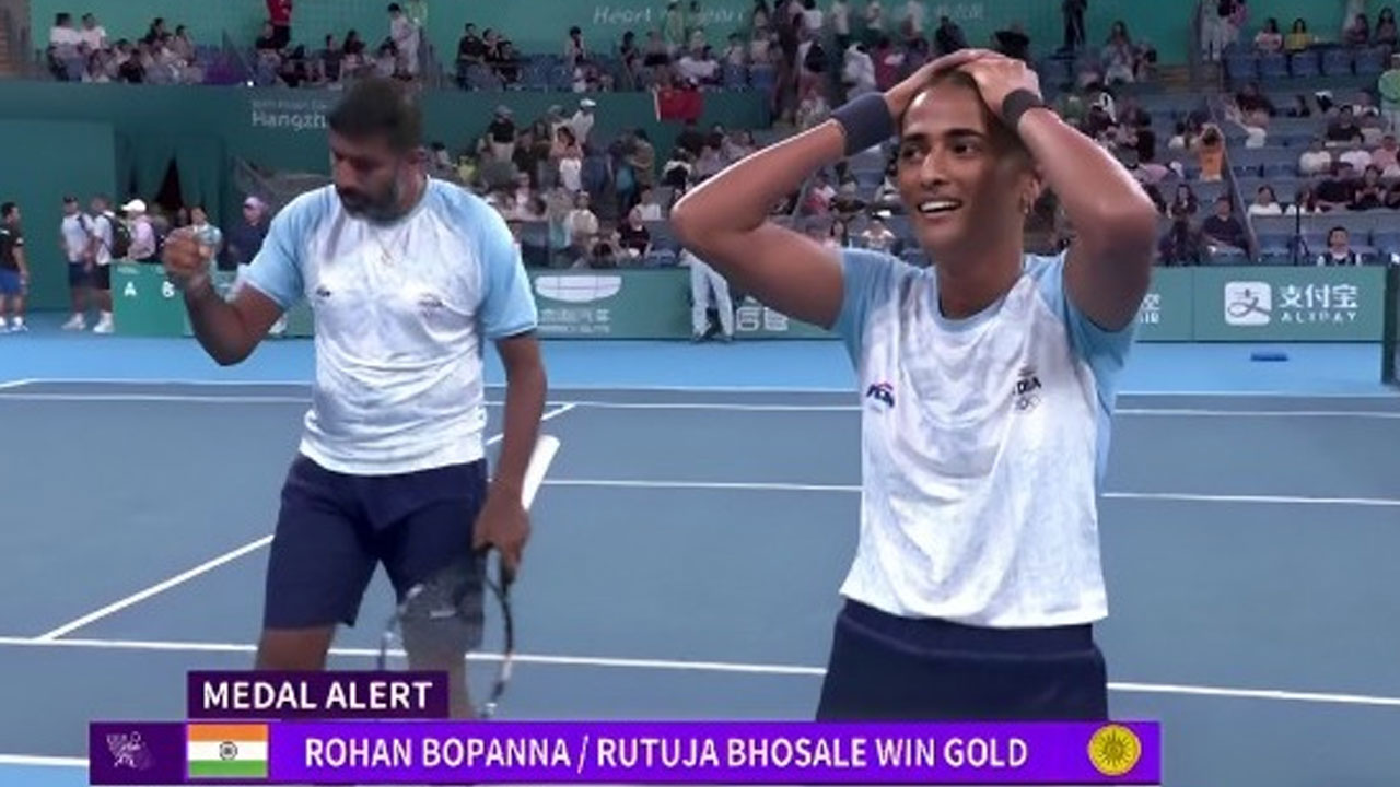 Asian Games: బొపన్న జోడికి గోల్డ్ మెడ‌ల్‌