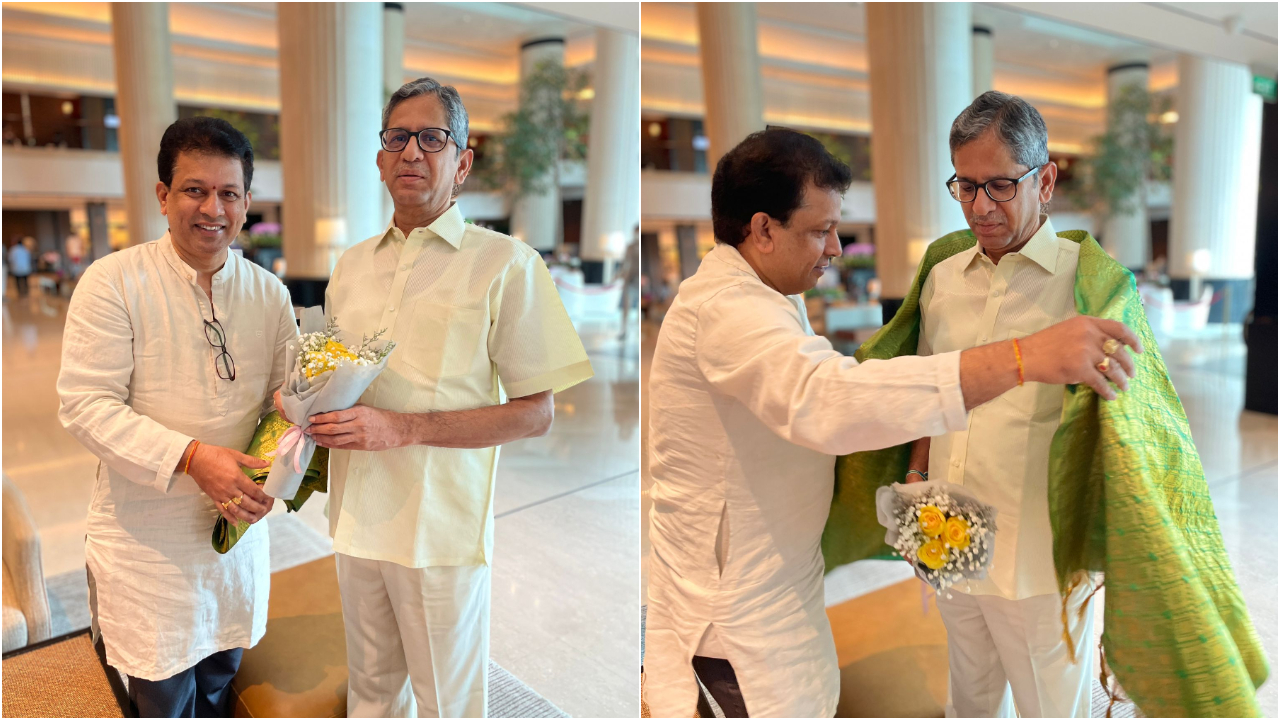 NRI | సింగపూర్లో సుప్రీం కోర్టు మాజీ చీఫ్ జస్టిస్ ఎన్వీ రమణకు ఘన సన్మానం