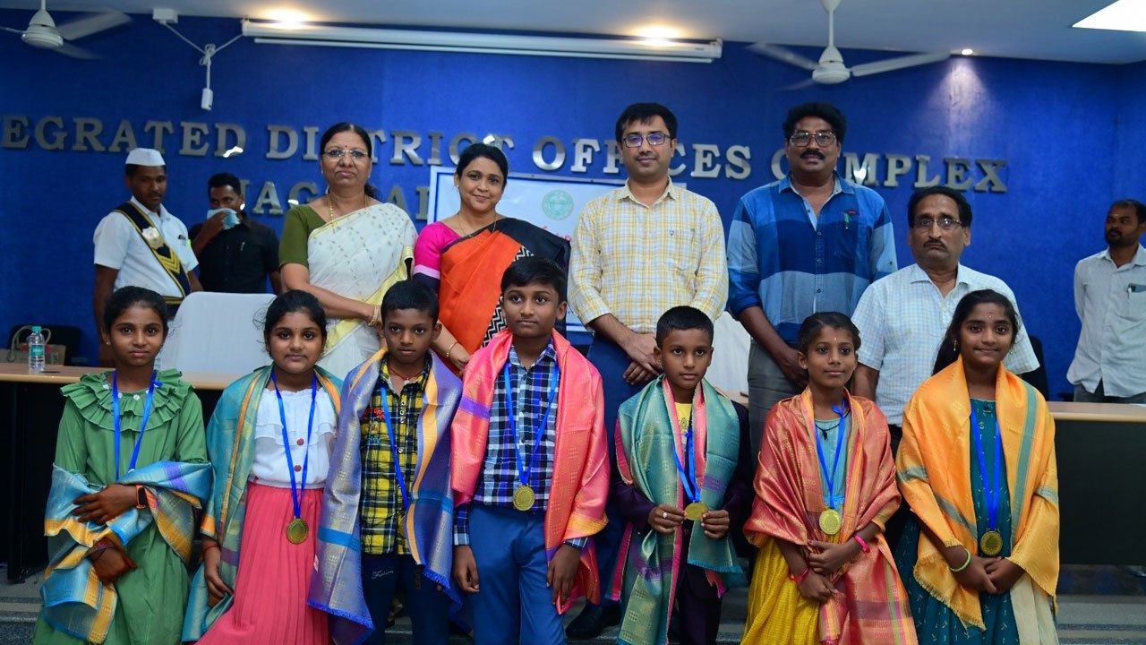 క్రీడల్లో సత్తా చాటుతున్నప్రభుత్వ పాఠశాలల విద్యార్థులు