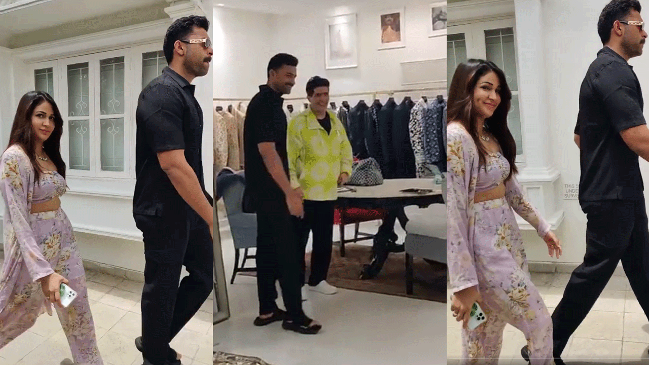 Varun Tej-Lavanya Tripathi | పెళ్లి షాపింగ్‌లో వరుణ్‌-లావణ్య త్రిపాఠి బిజీ బిజీ.. వీడియో వైరల్‌
