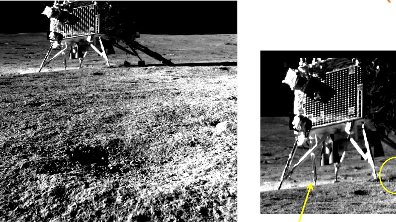 Vikram Lander: మ‌ళ్లీ ల్యాండైన విక్ర‌మ్‌.. 40 సె.మీపైకి లేచి.. 40 సె.మీ దూరంలో దిగిన ల్యాండ‌ర్