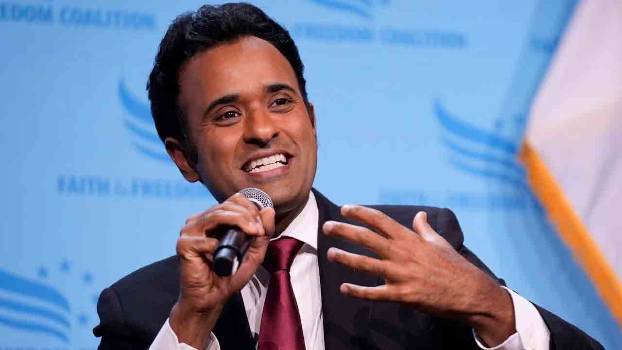 Vivek Ramaswamy | అమెరికా అధ్యక్ష రేసులో రెండో స్థానానికి వివేక్ రామస్వామి