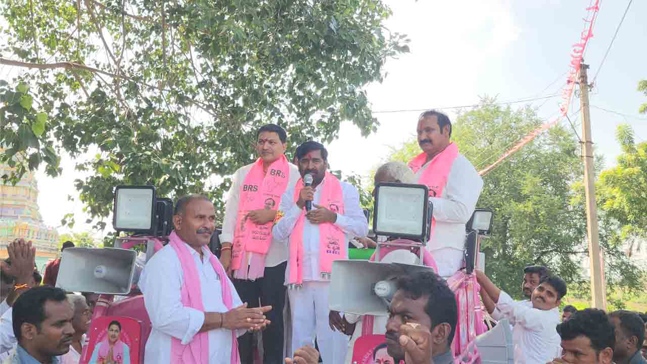 ఎమ్మెల్యే సైదిరెడ్డి ప్రచారం షురూ