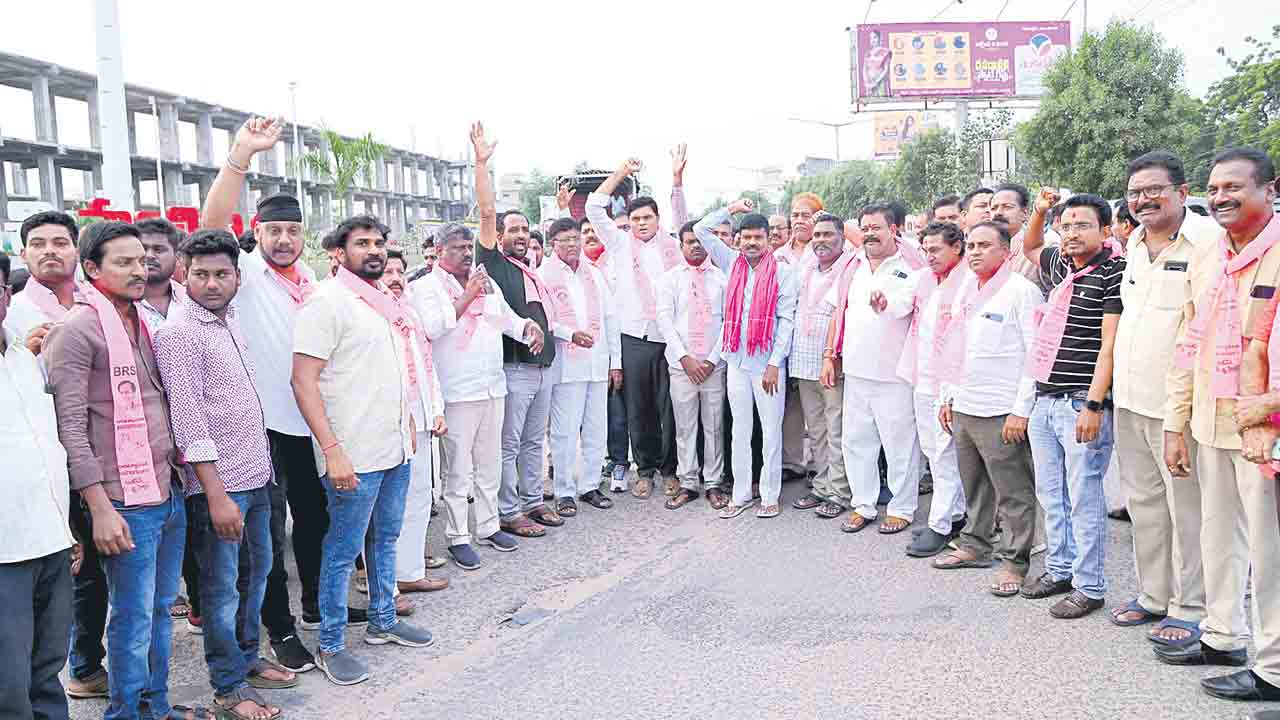 బీఆర్‌ఎస్‌ జోరు