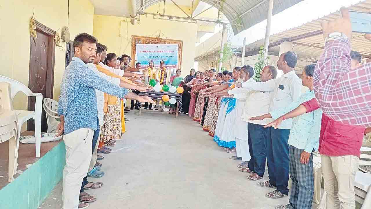 ‘మేరా మట్టి-మేరా దేశ్‌’ ర్యాలీలు