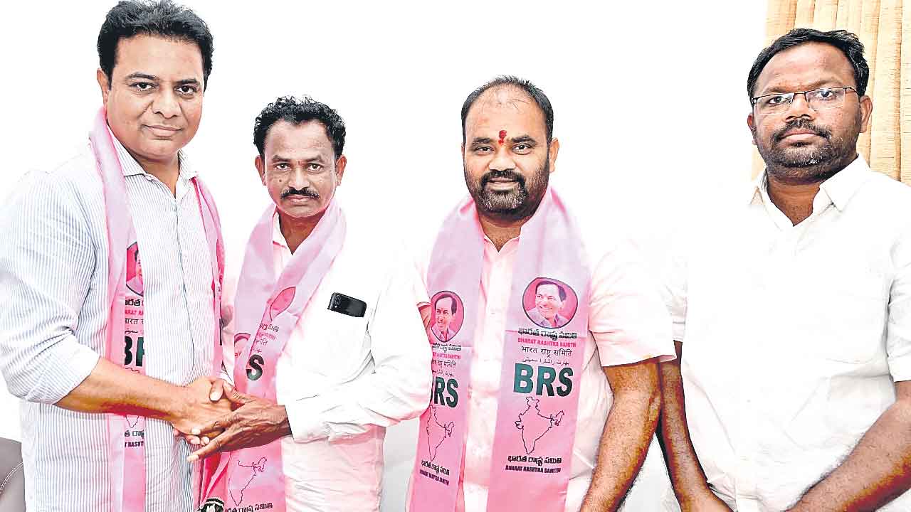 బీఆర్‌ఎస్‌లోకి నల్లగొండ ఎంపీపీ