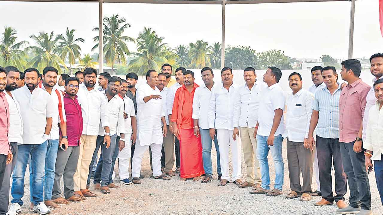 మేడ్చల్లో సీఎం సభకు సర్వం సిద్ధం