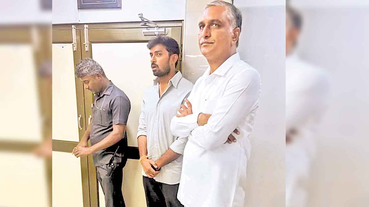 మంత్రి హరీశ్‌రావు ఉద్వేగం