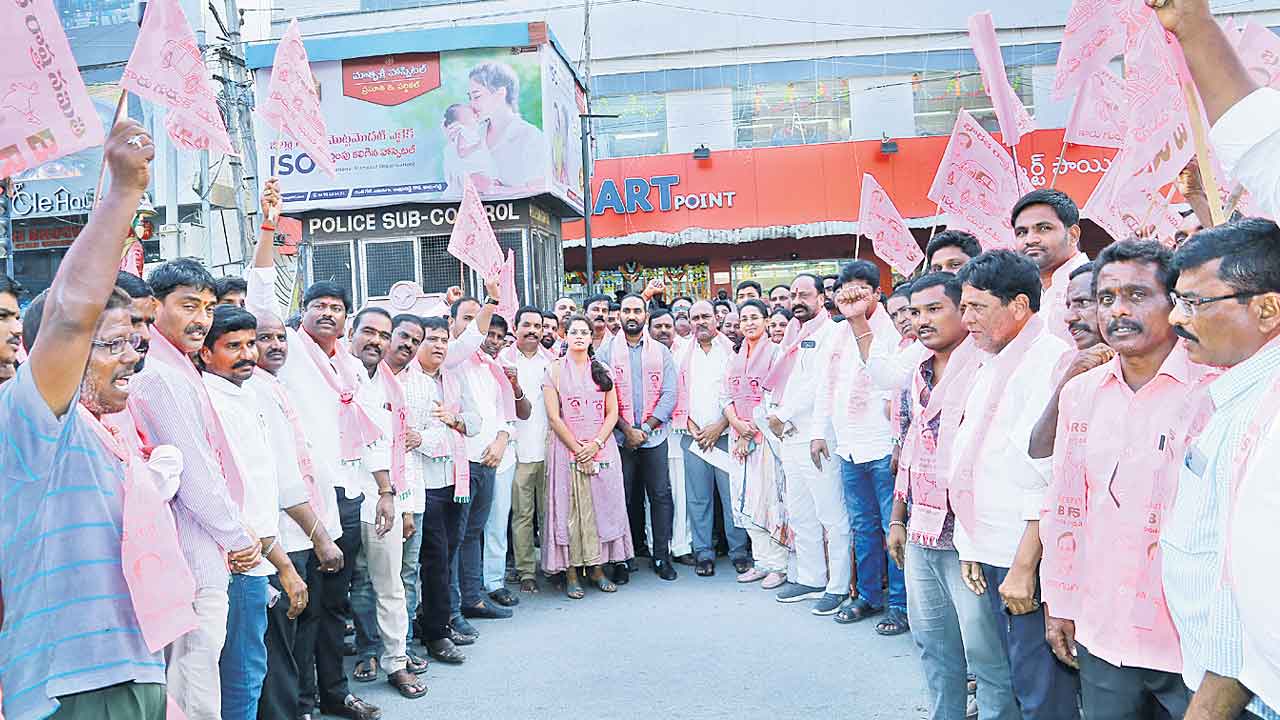 గులాబీ జెండా.. సంక్షేమమే ఎజెండా