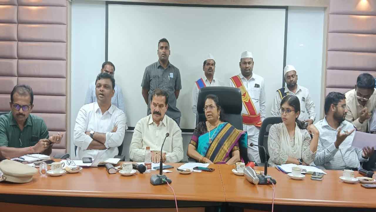 కేటీఆర్‌ పర్యటనకు పకడ్బందీ ఏర్పాట్లు