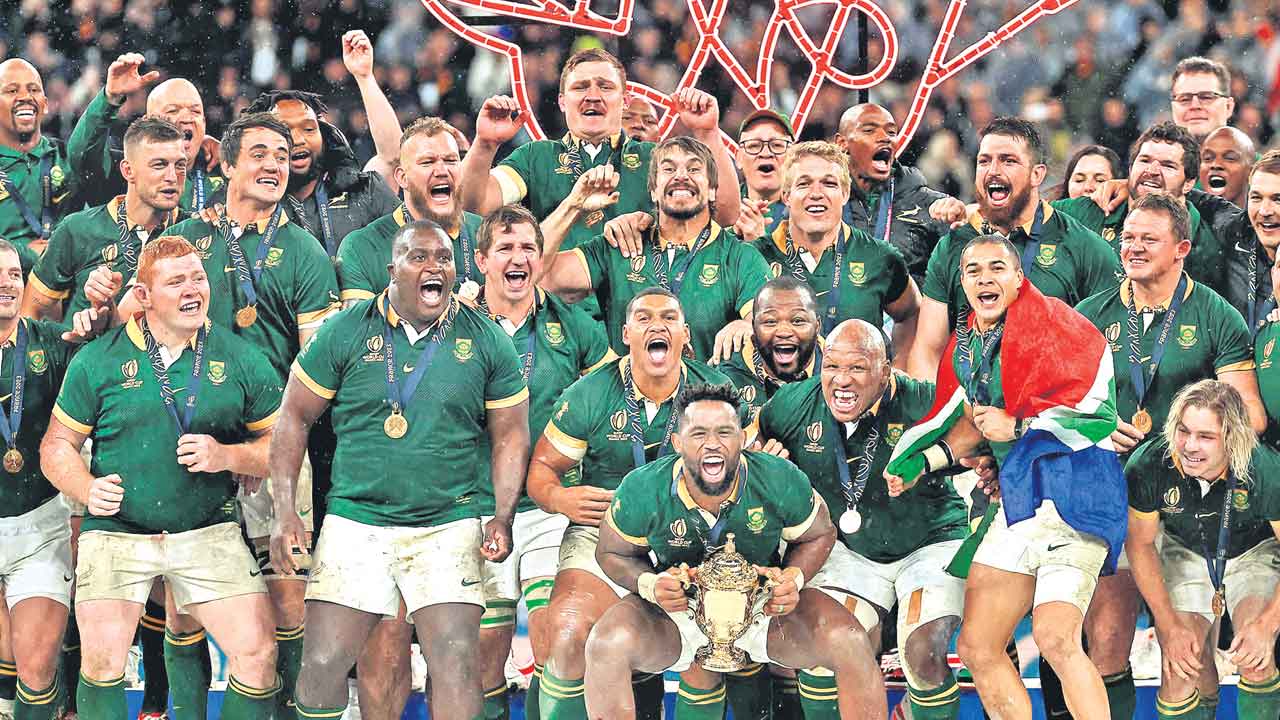 రగ్బీ ప్రపంచకప్‌ విజేత దక్షిణాఫ్రికా