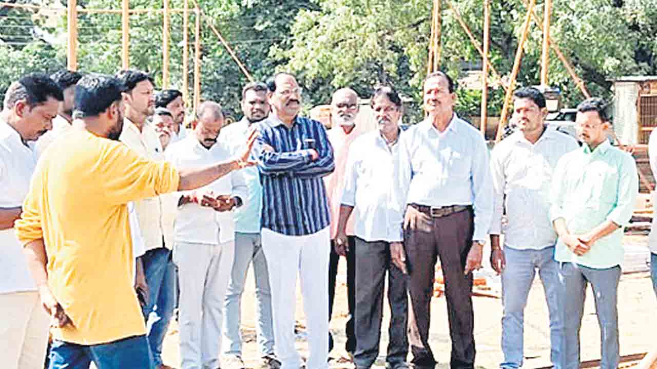 ‘ప్రజా ఆశీర్వాద సభ’కు అంతా సిద్ధం